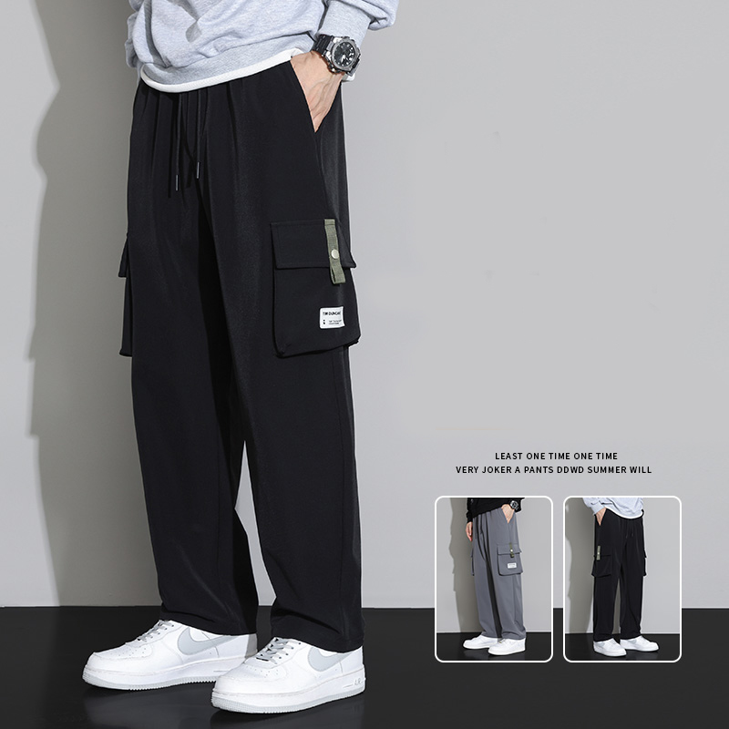 Men'S Fashion Khaki Pants - Nuevos pantalones cargo de algodón para