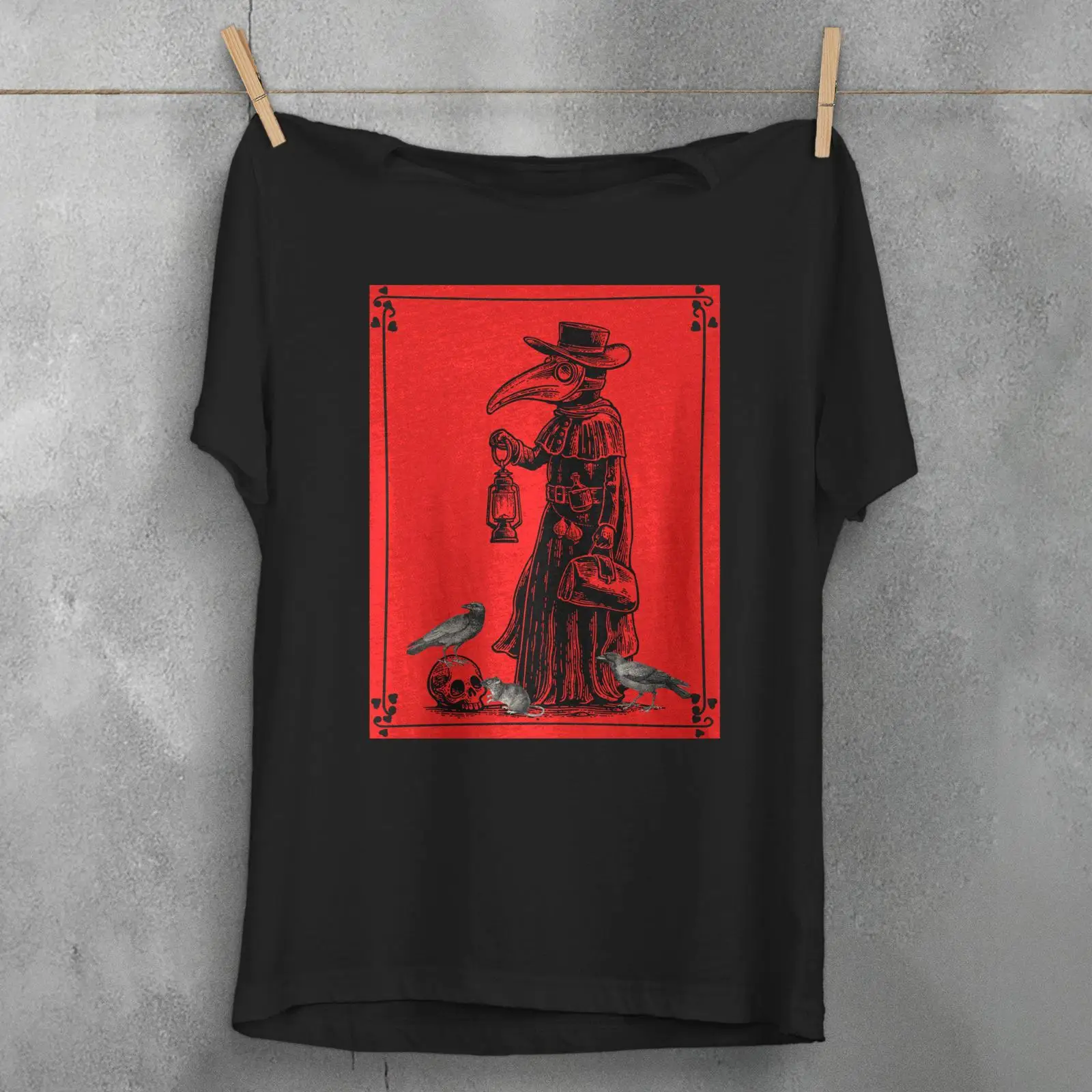 Men'S Fashion History - Camiseta de Doctor de la Peste,