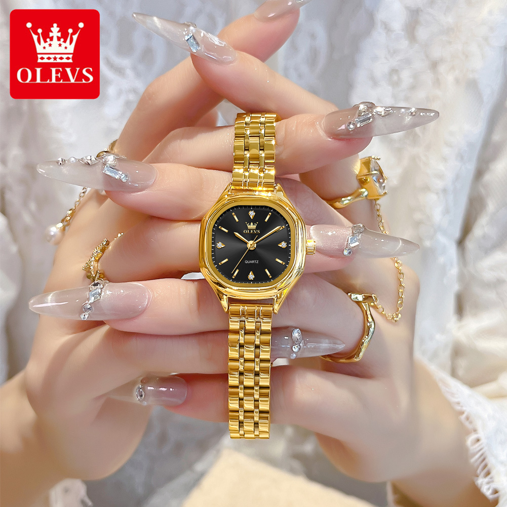 Men Fashion Elegant - OLEVS 5888 relojes de mujer dorados