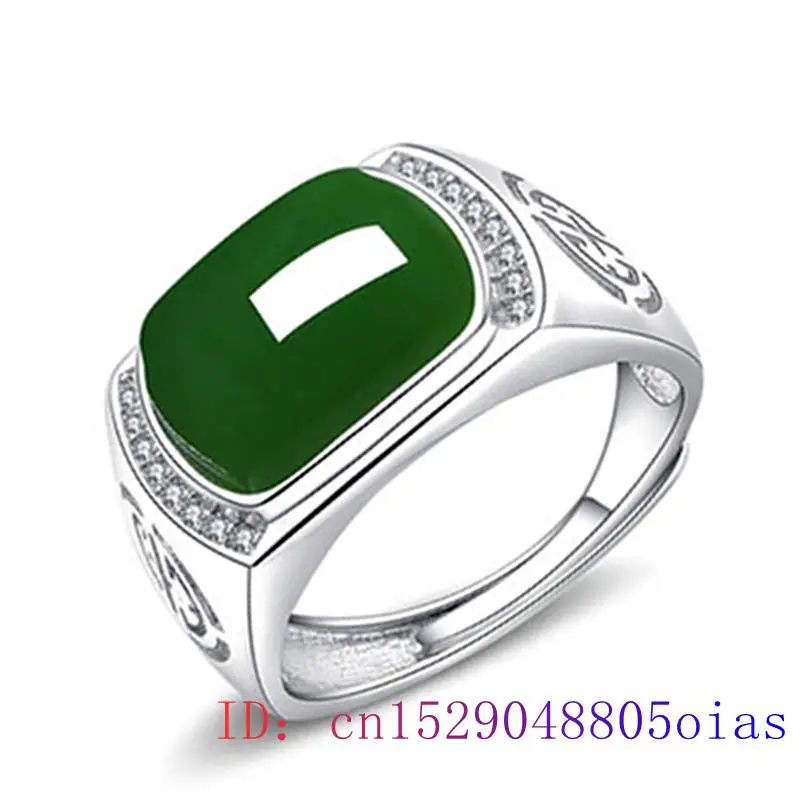 Men'S Fashion For Wedding - Anillo de Jade VERDE, regalos, moda