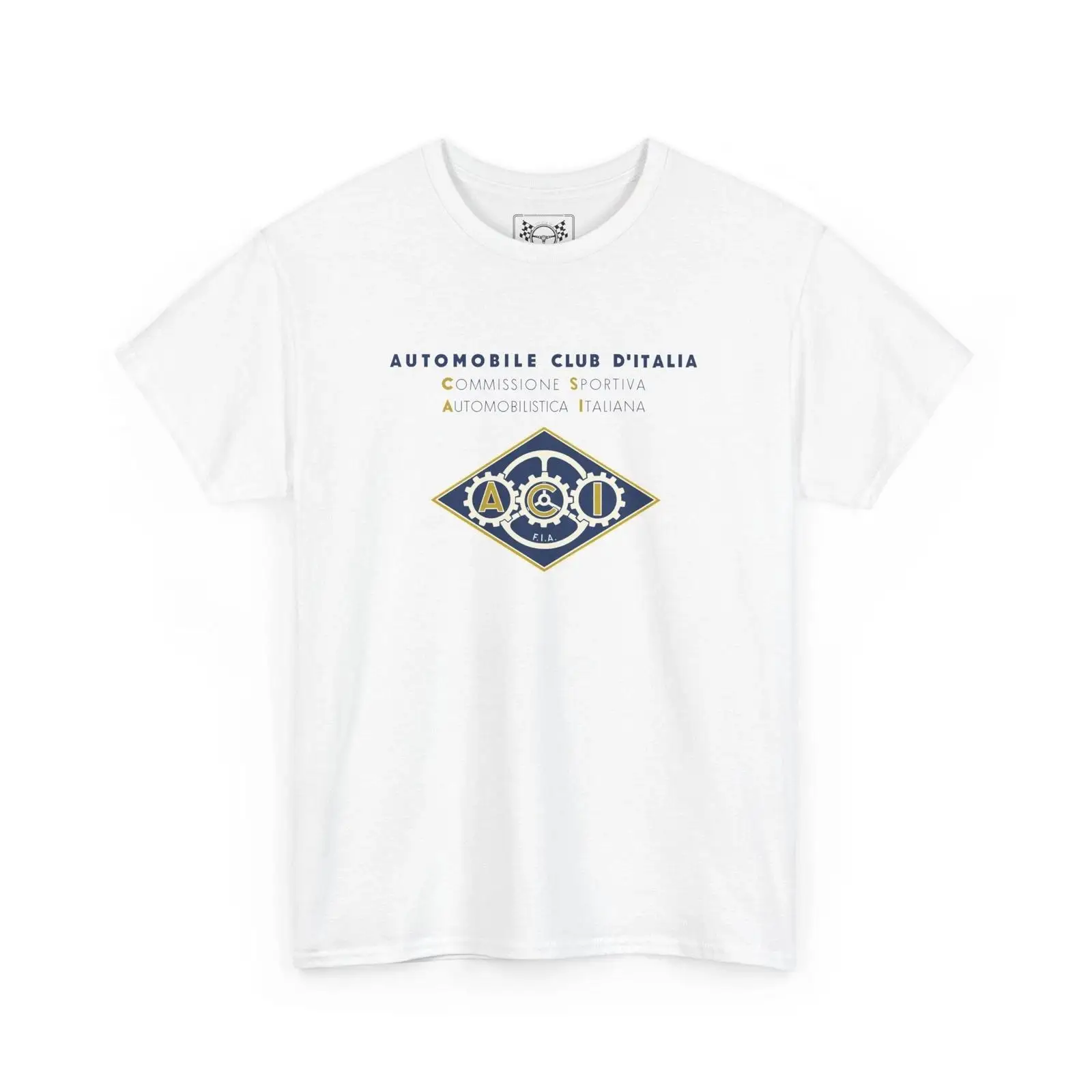 Men'S Fashion History - Camiseta Vintage del Club de Automóviles