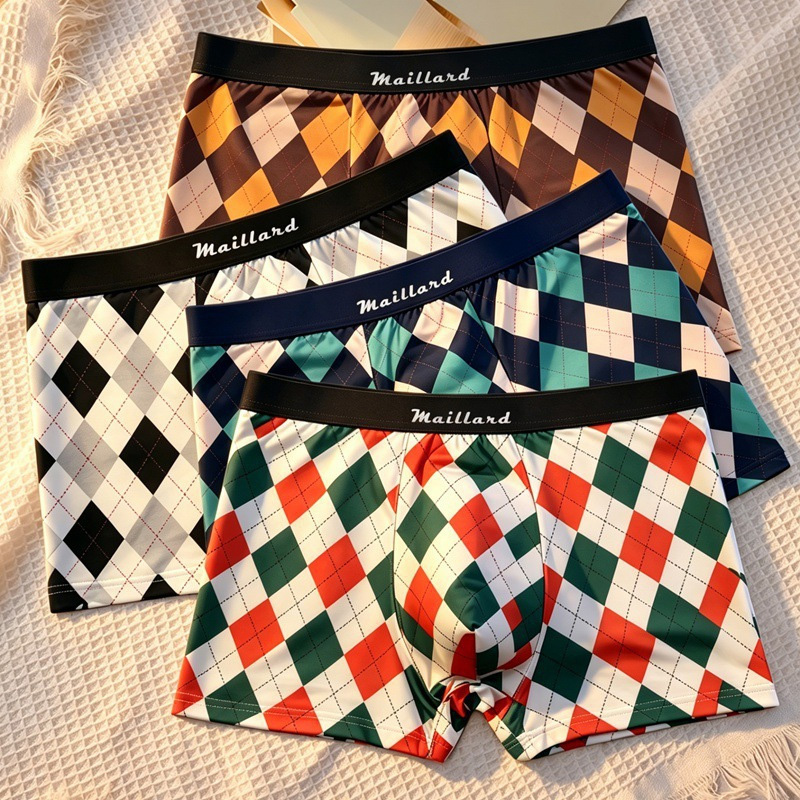 Men'S Fashion Lk - 4 piezas de ropa interior masculina