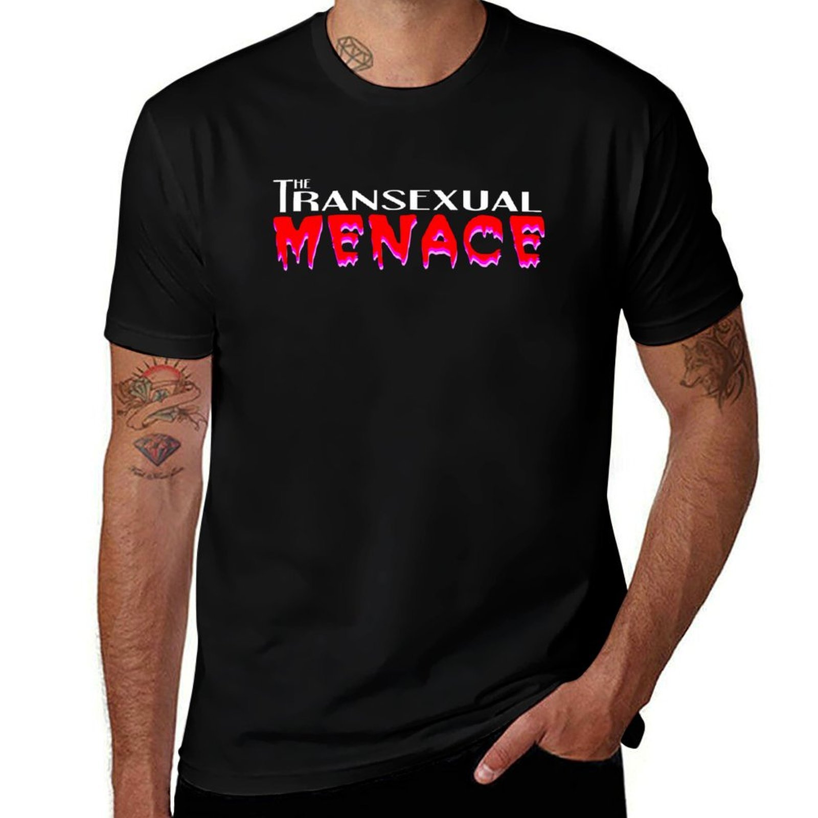 Men'S Fashion History - Camiseta The Transexual Menace (Historia Mímica),
