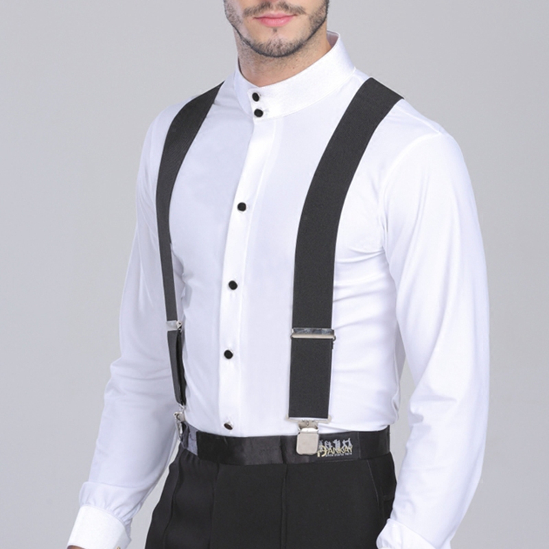 Suspenders Clip Men - Tirantes resistentes de gran tamaño para
