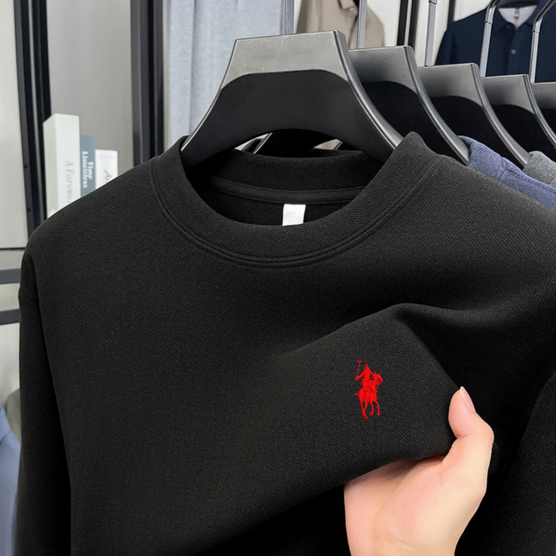 Men'S Fashion Brands - Camiseta de manga larga con cuello