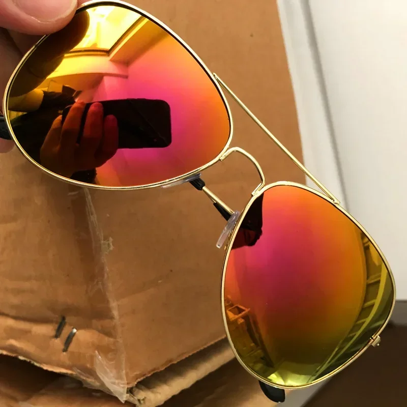 Men'S Fashion Round Glasses - 1 Par de Gafas de Sol