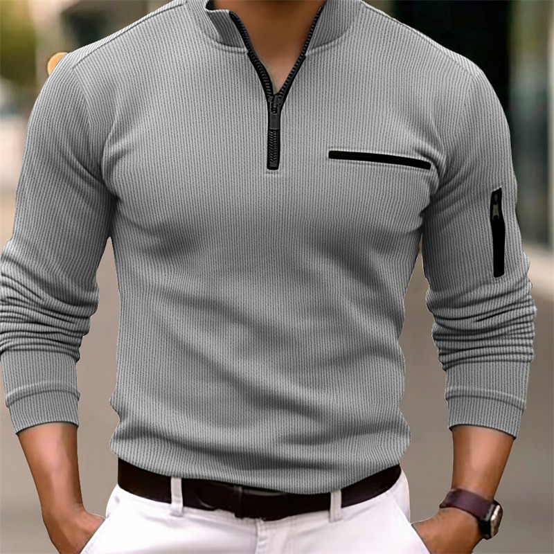 Amazon Men'S Fashion - Camisa Polo de manga larga para
