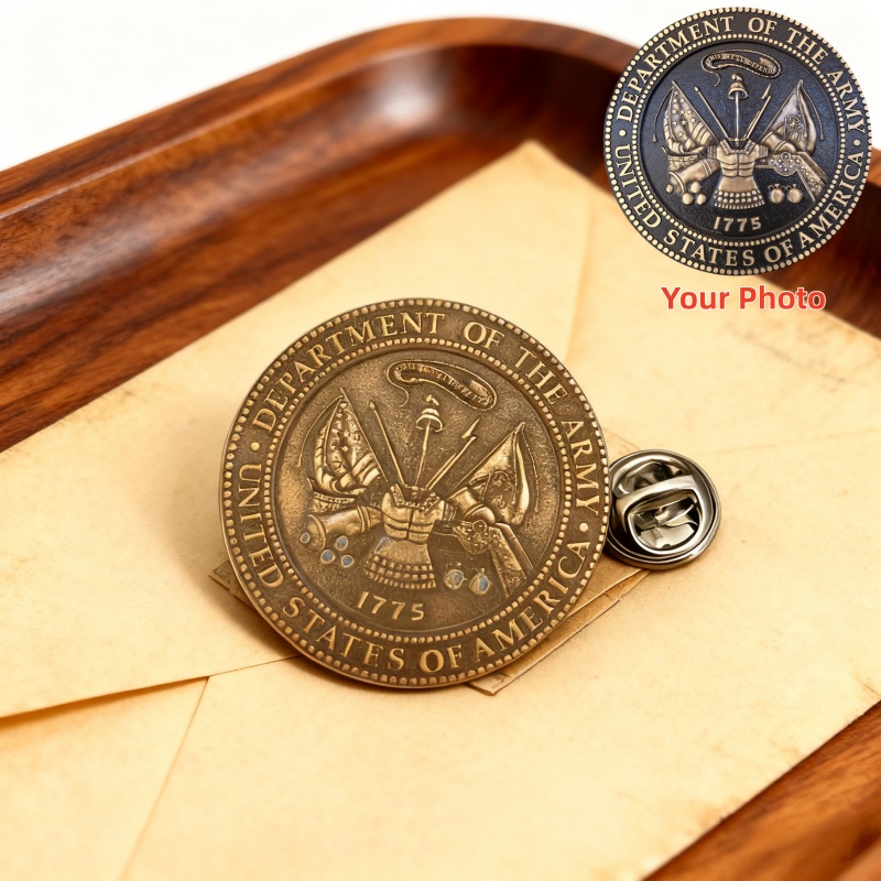 Mens Fashion Blog - Broche con Foto Personalizada, Conmemorativo, de