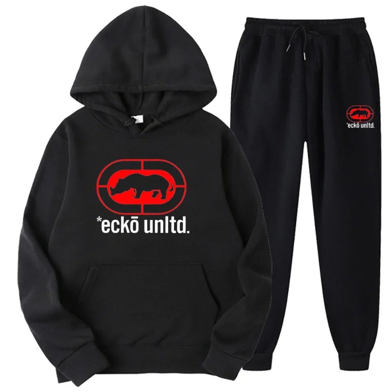 Streetwear Hoodie - Ecko Unltd. Conjunto Deportivo de Dos