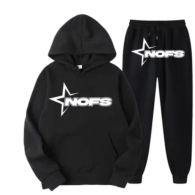 Streetwear Hoodie - Conjunto Deportivo de Streetwear para Hombre