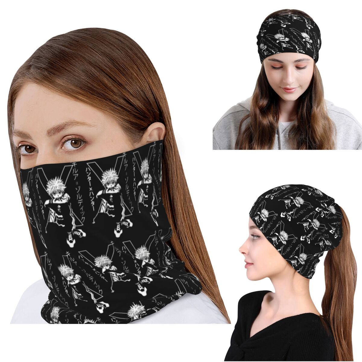 Beanie Winter Hat - Gorro Multifuncional con Diseño de Killua