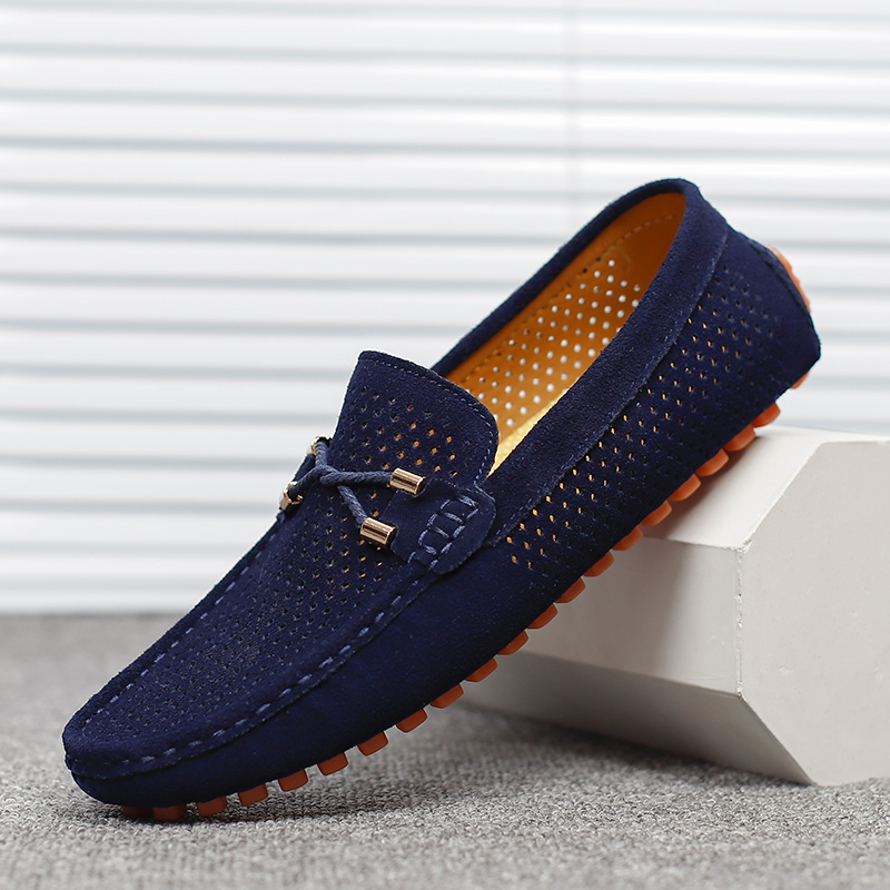 Suede Loafers Men - Zapatos Casuales de Verano 2026 para