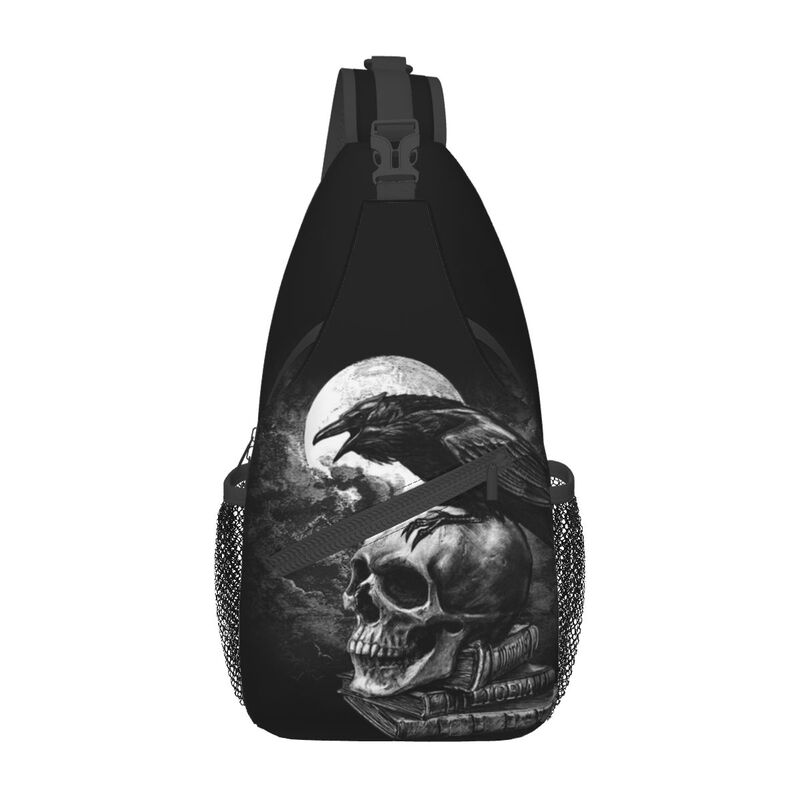 Mens Fashion Blog - Mochila cruzada Crow The Skull para