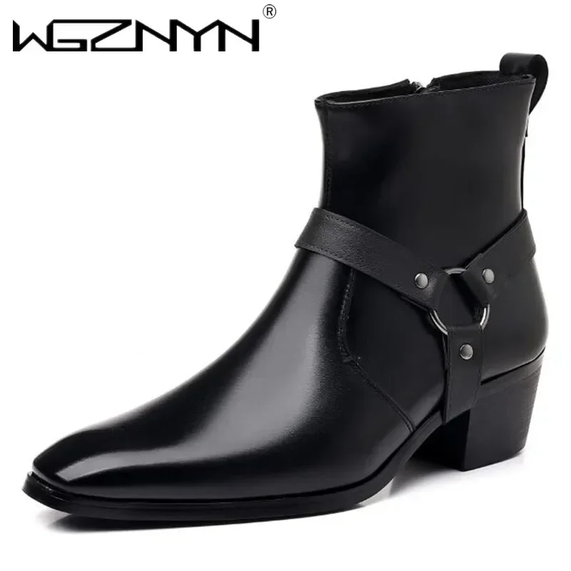 Men'S Fashion For Wedding - Botas Chelsea de diseñador a la