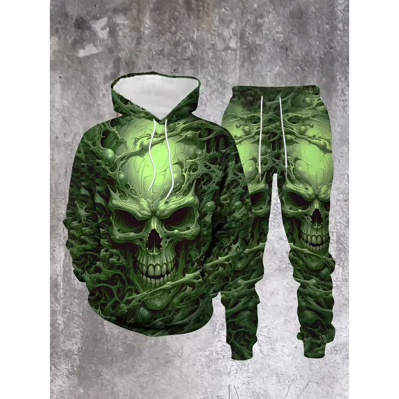 Streetwear Hoodie - Conjunto de 2 Piezas de Sudadera