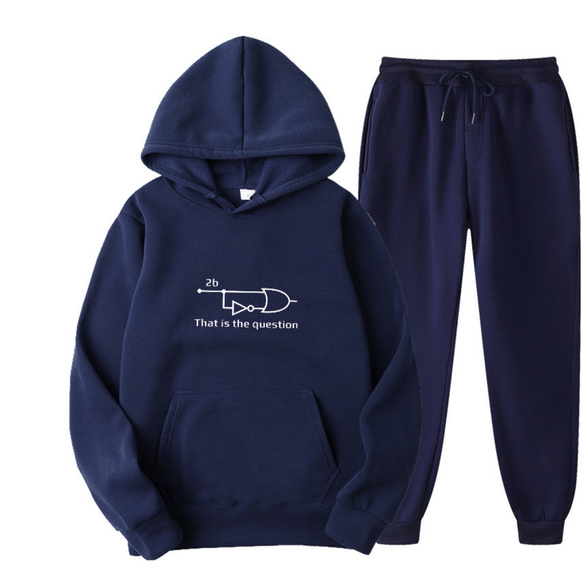 Streetwear Hoodie - Conjunto de Sudadera con Capucha para