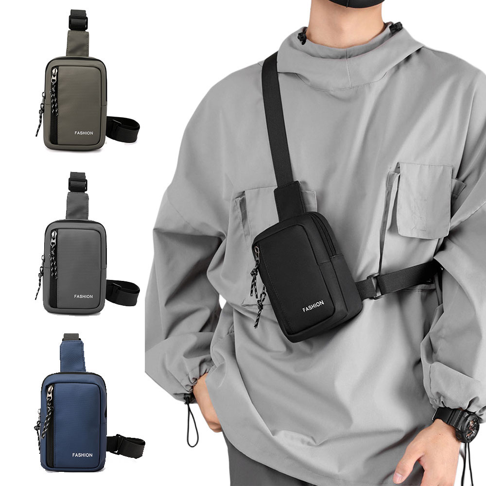 Mens Fashion Blog - Bolsos de pecho Oxford para hombre,