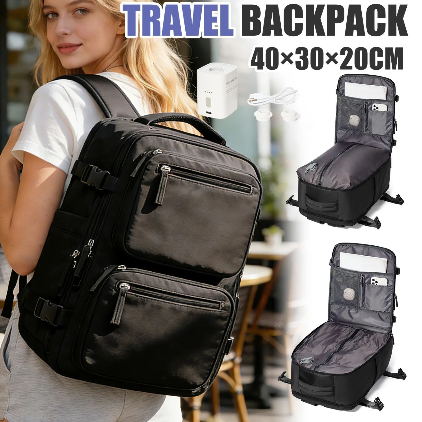 Mens Fashion Blog - Mochila para mujer, mochila con bomba