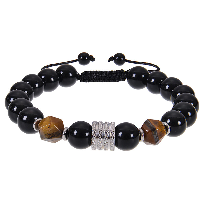 Amazon Men'S Fashion - Pulsera transfronteriza de acero inoxidable de