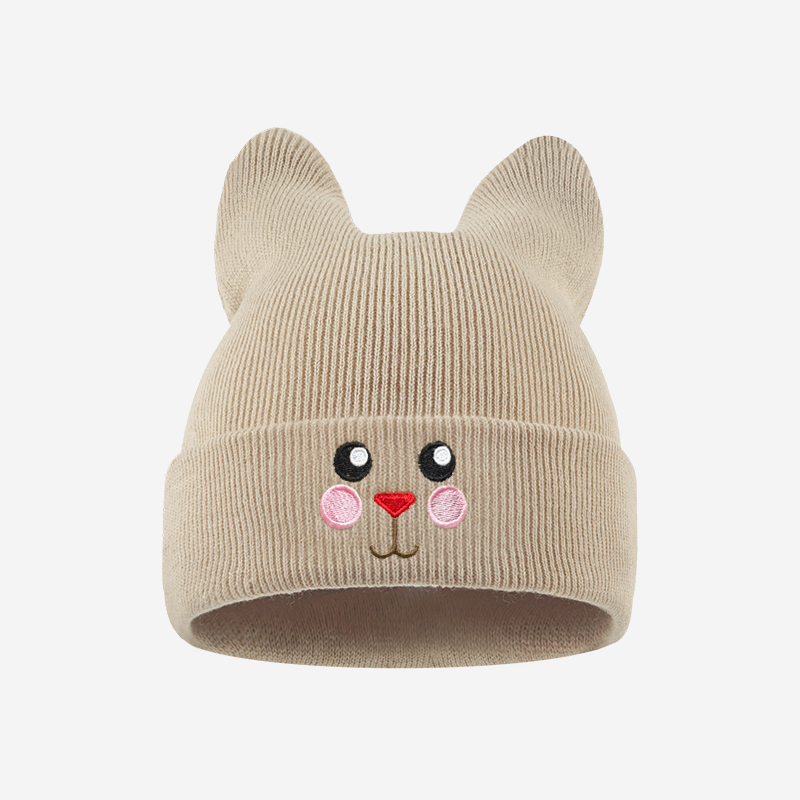 Beanie Winter Hat - Gorro de punto suave con orejas