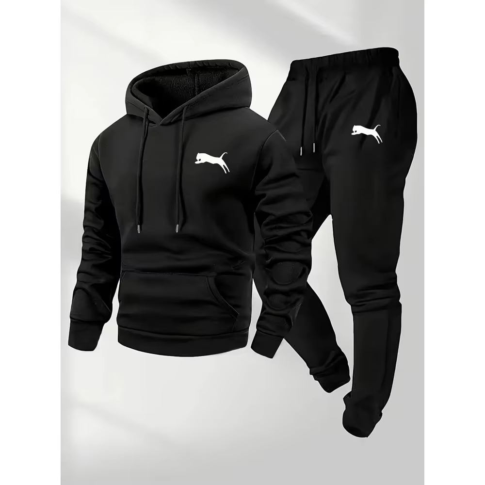 Streetwear Hoodie - Conjunto de Sudadera con Capucha y