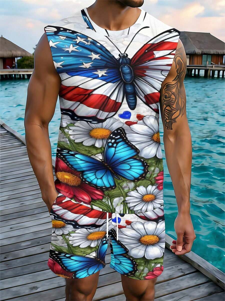 Men'S Tops Fashion - Conjunto Casual de Moda 2026 Europeo
