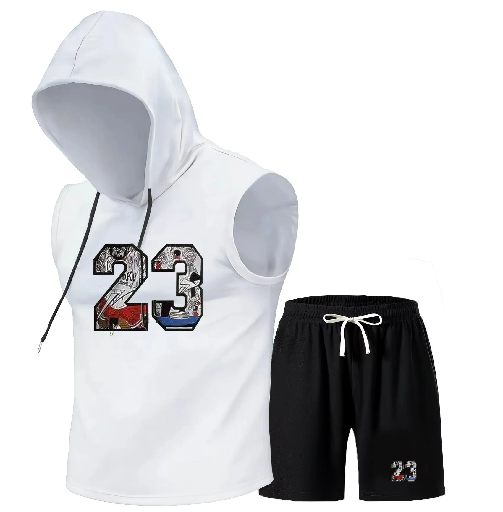 Men'S Fashion Brands - Conjunto de Dos Piezas de Verano