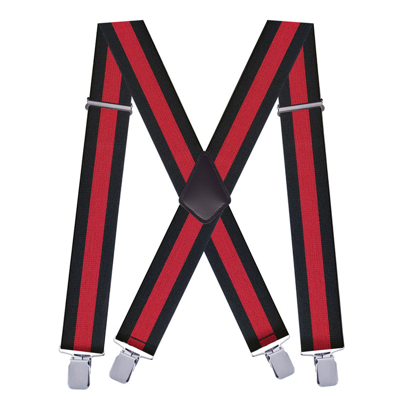 Tirantes de hombre a rayas con - Suspenders Clip Men reseña y precio