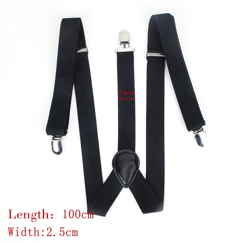 Tirantes elásticos de cuero pa - Suspenders Clip Men reseña y precio