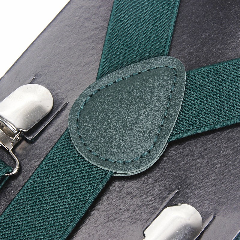 Tirantes elásticos de cuero pa - Suspenders Clip Men reseña y precio