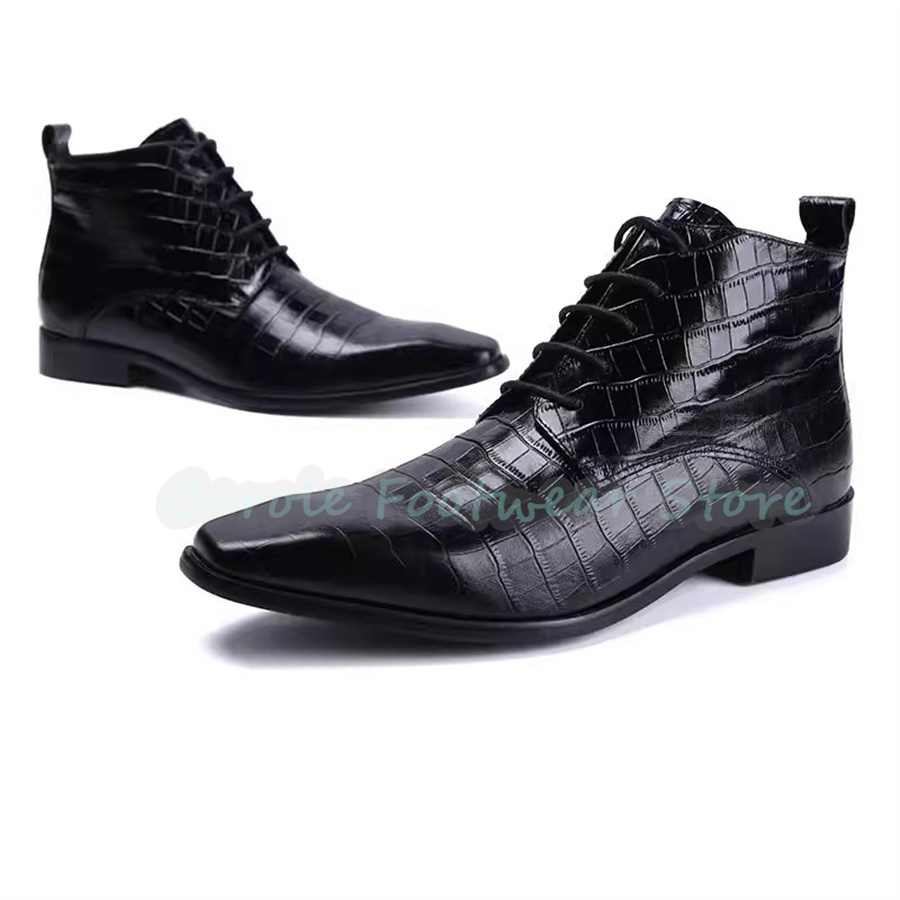 Botas de Tobillo de Cuero Genu - Men'S Fashion For Wedding reseña y precio