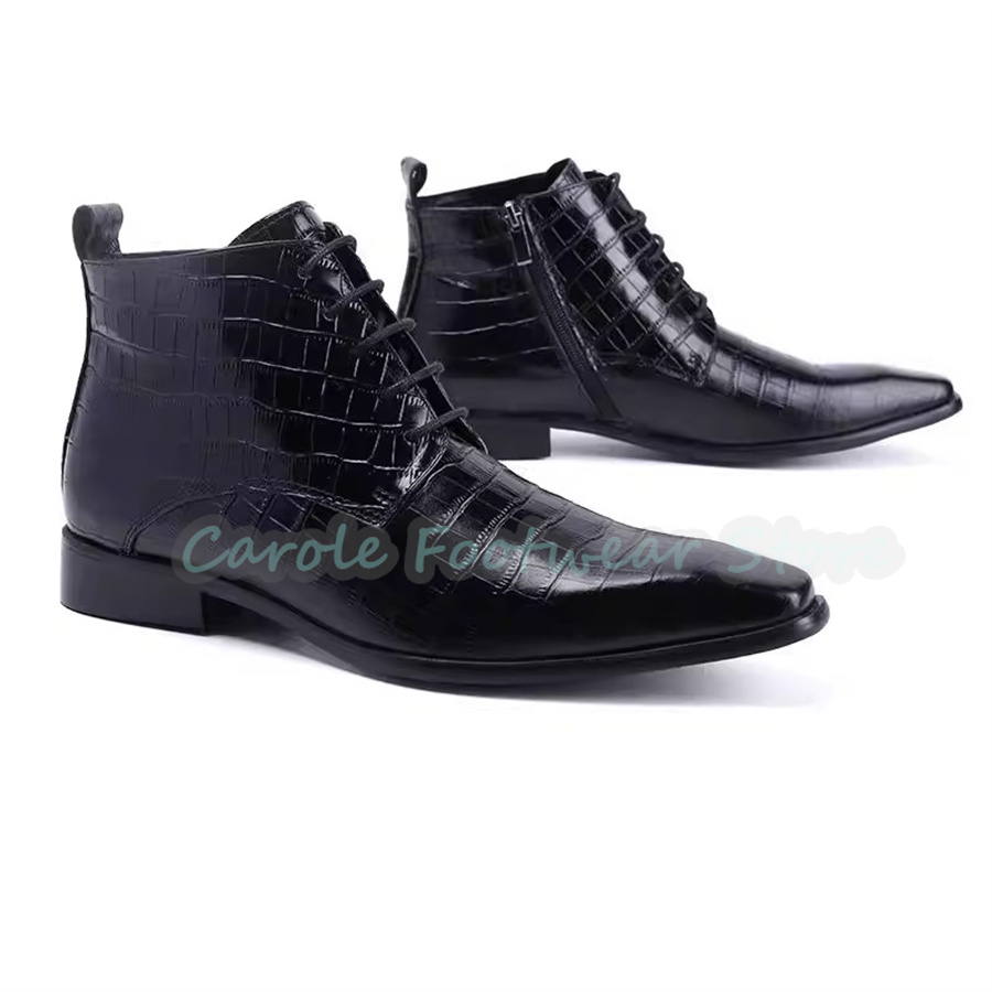 Botas de Tobillo de Cuero Genu - Men'S Fashion For Wedding reseña y precio