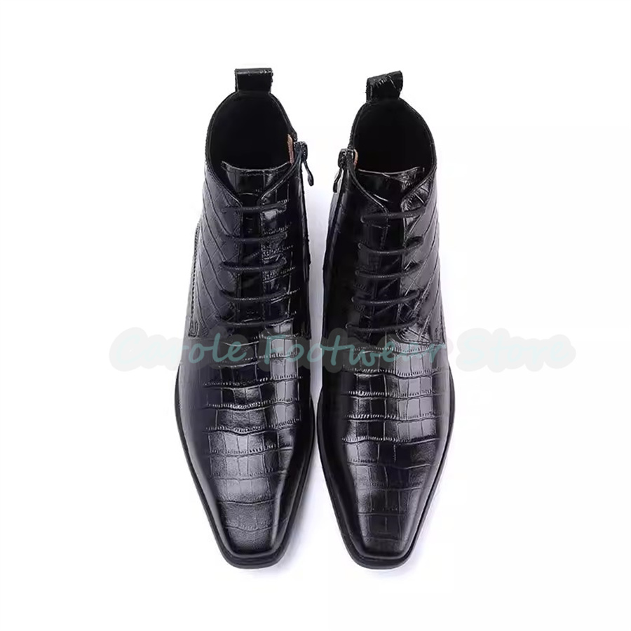 Botas de Tobillo de Cuero Genu - Men'S Fashion For Wedding reseña y precio