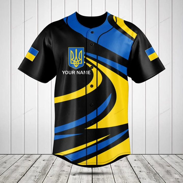 Camiseta con Botones y Gráfico - Mens Fashion Baseball Jersey reseña y precio