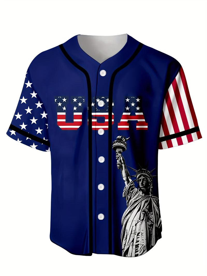 Camiseta de béisbol USA 250, c - Mens Fashion Baseball Jersey reseña y precio