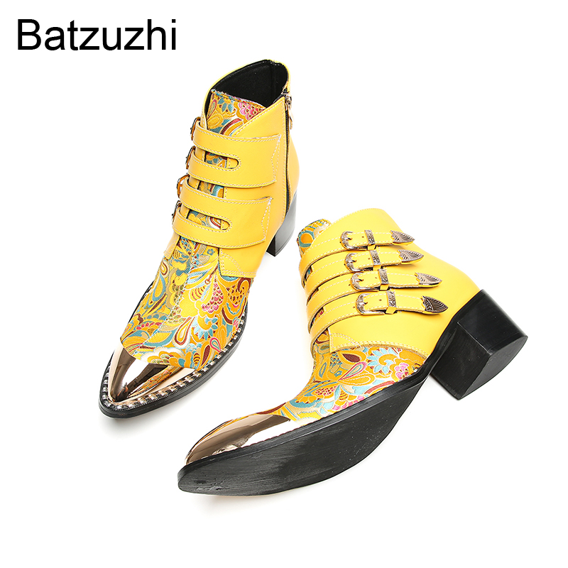 Batzuzhi Botas de Tobillo para - Men'S Fashion For Wedding reseña y precio