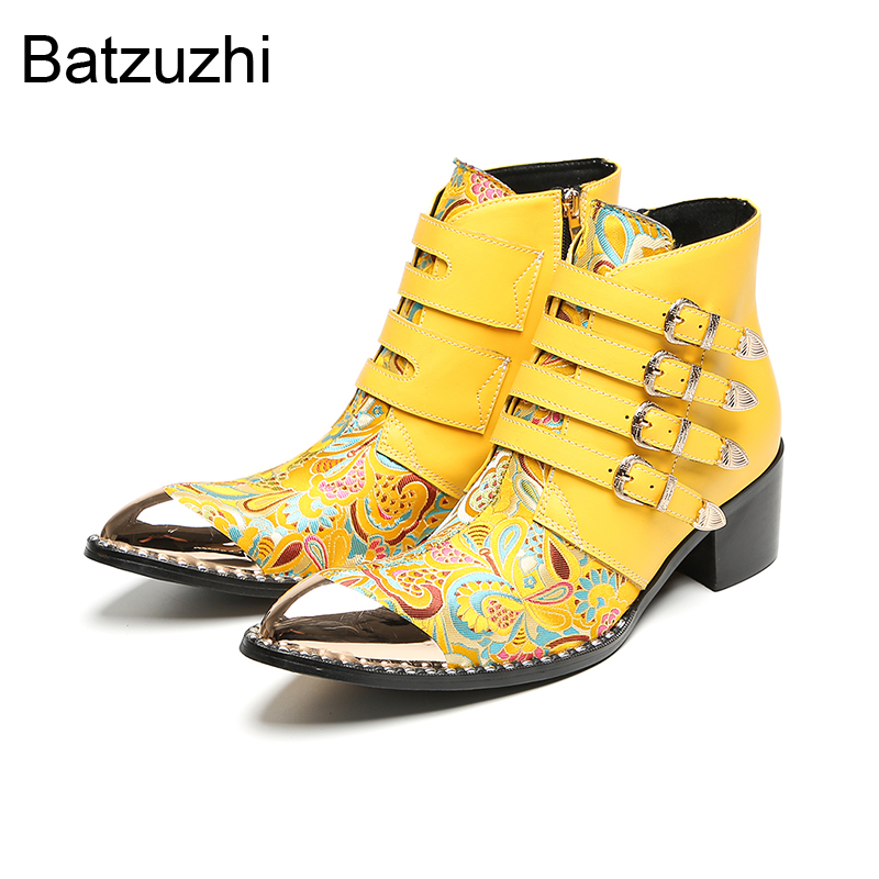 Batzuzhi Botas de Tobillo para - Men'S Fashion For Wedding reseña y precio