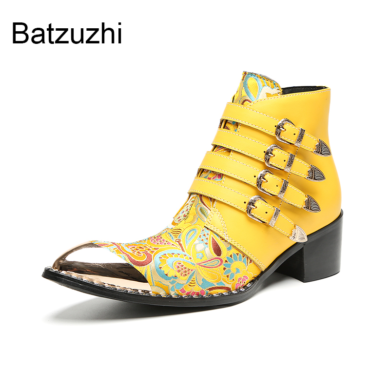 Batzuzhi Botas de Tobillo para - Men'S Fashion For Wedding reseña y precio