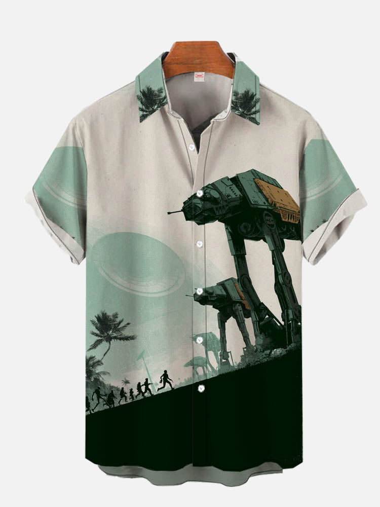 Nueva camisa de manga corta pa - Men'S Fashion Lk reseña y precio