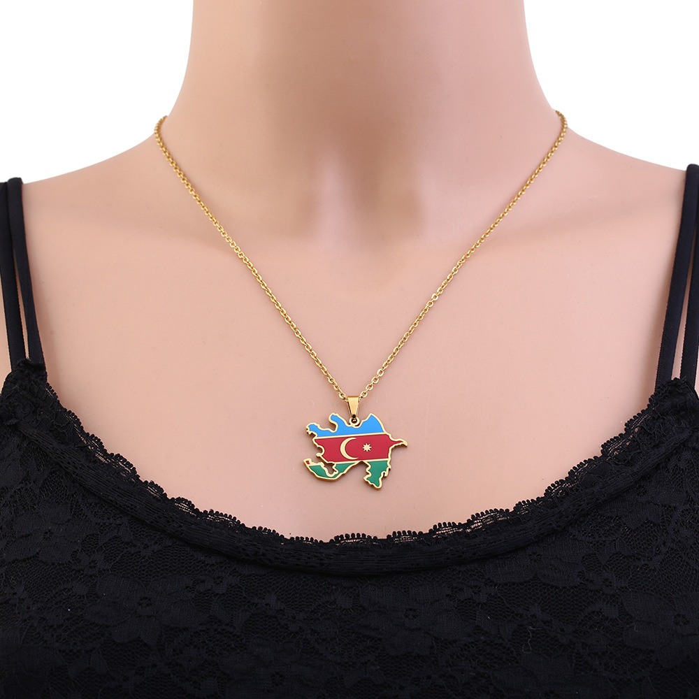 Collar de acero de titanio con - Amazon Men'S Fashion reseña y precio