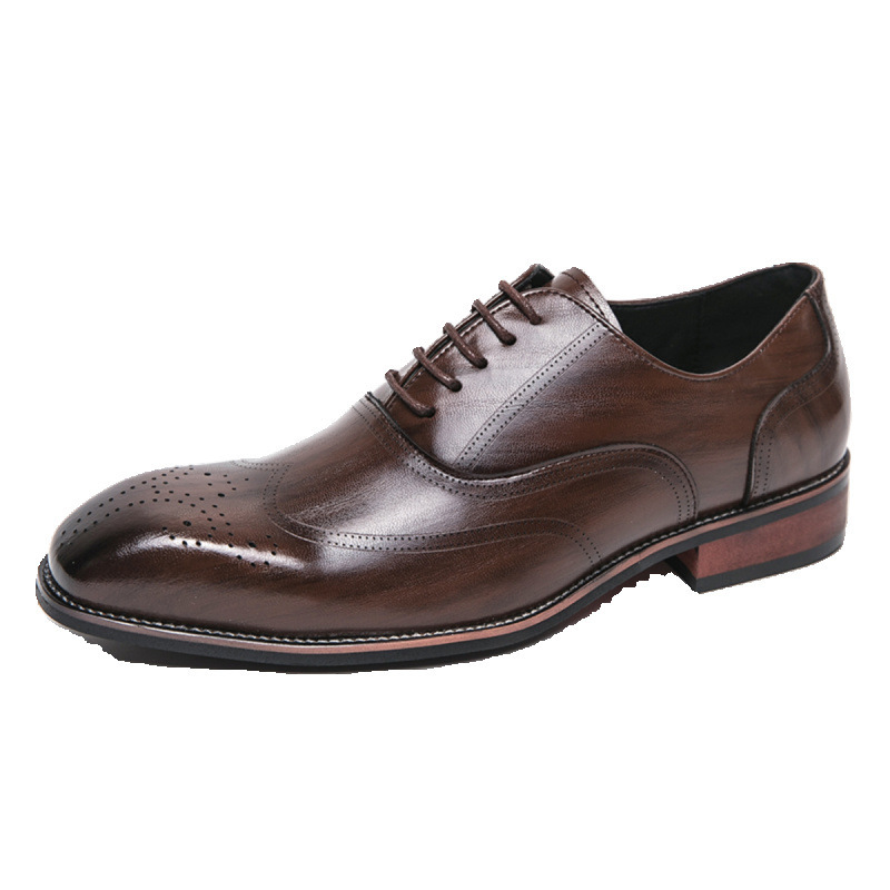 Zapatos clásicos de cuero con  - Oxford Shoes Brogue reseña y precio