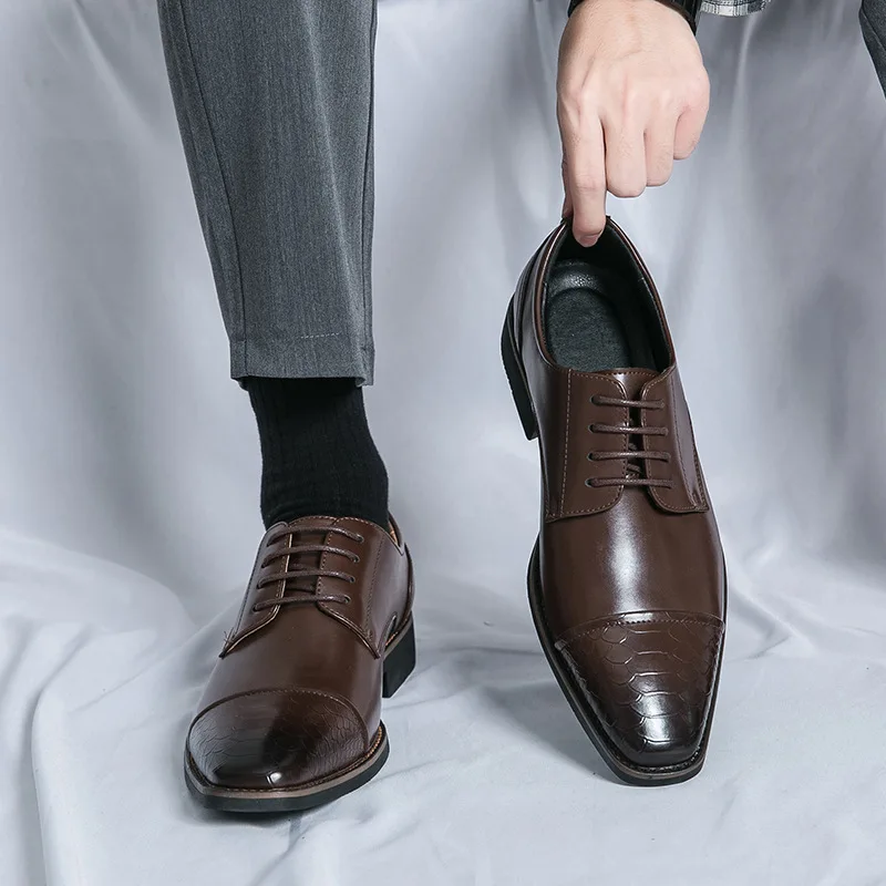 Zapatos clásicos de cuero con  - Oxford Shoes Brogue reseña y precio