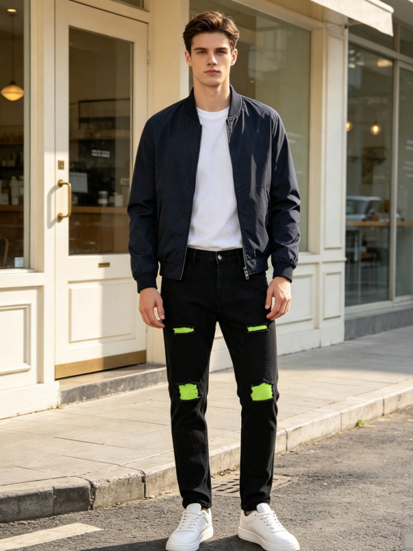 Pantalones vaqueros ajustados  - Skinny Jeans Ripped reseña y precio