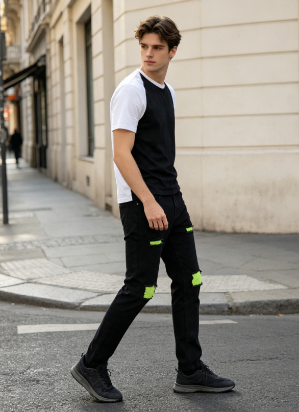 Pantalones vaqueros ajustados  - Skinny Jeans Ripped reseña y precio