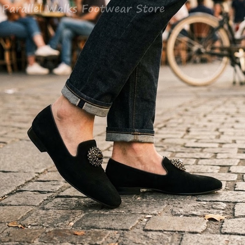 Mocasines de Gamuza para Hombr - Suede Loafers Men reseña y precio