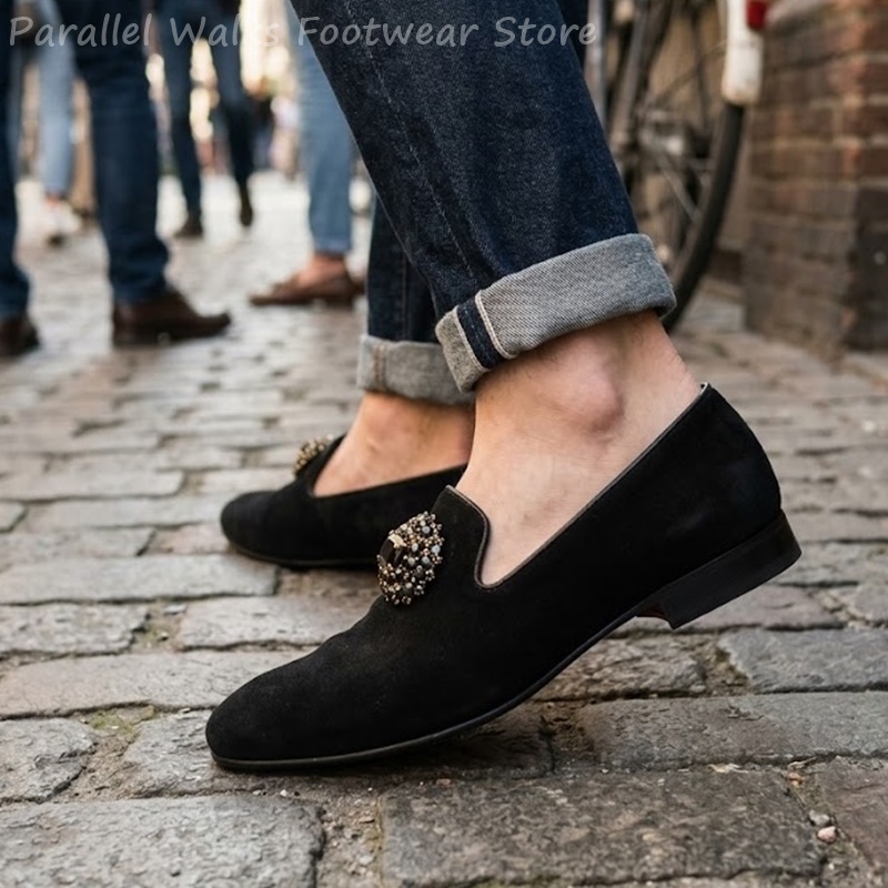 Mocasines de Gamuza para Hombr - Suede Loafers Men reseña y precio