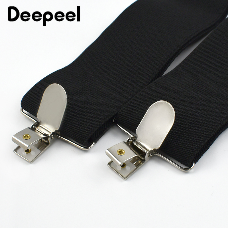 Deepeel moda 5cm de ancho tira - Suspenders Clip Men reseña y precio