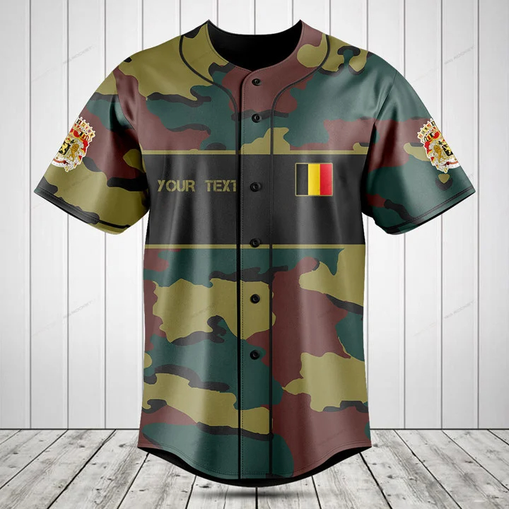 Camiseta con Botones y Gráfico - Mens Fashion Baseball Jersey reseña y precio