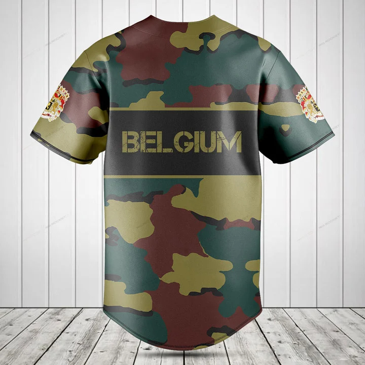 Camiseta con Botones y Gráfico - Mens Fashion Baseball Jersey reseña y precio