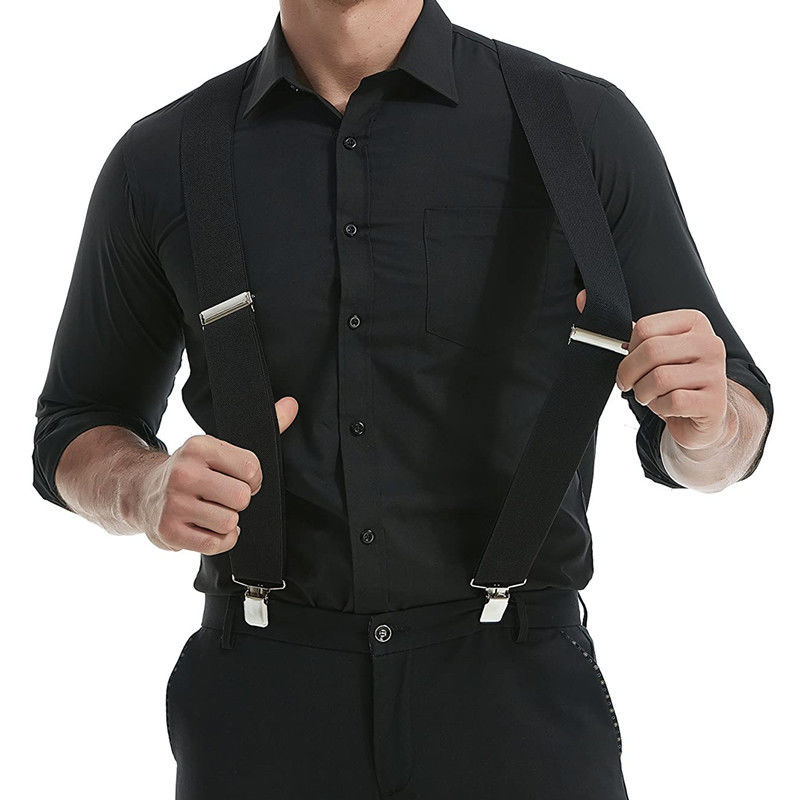Tirantes resistentes de gran t - Suspenders Clip Men reseña y precio